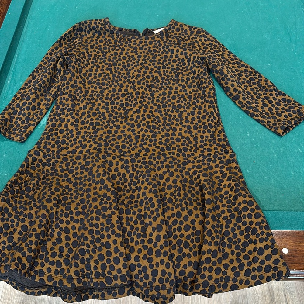 Cute Brown/Black Spotted Dress